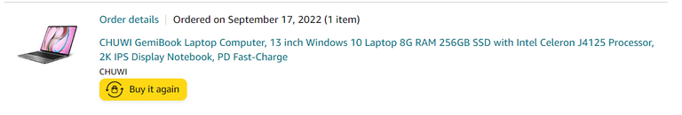 Another inexpensive Chinese laptop.