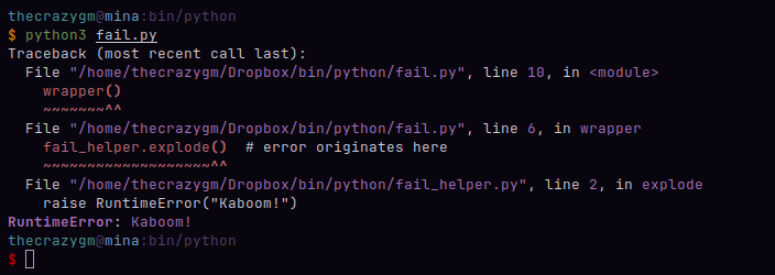 From Traceback to Editor in One Command