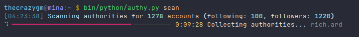 Chunking along...