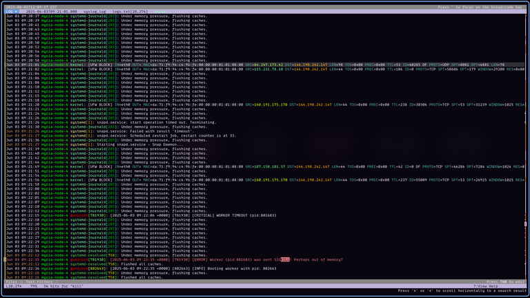 Morning Mayhem: When `fail2ban` and OOM Take Down the Site