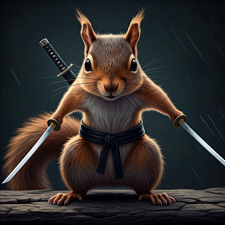 Ninja Squirrel