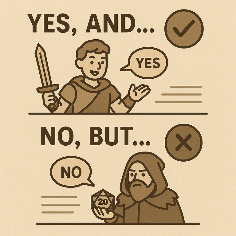 Brain Drain Friday: The Power of 'Yes, and...' and 'No, but...'