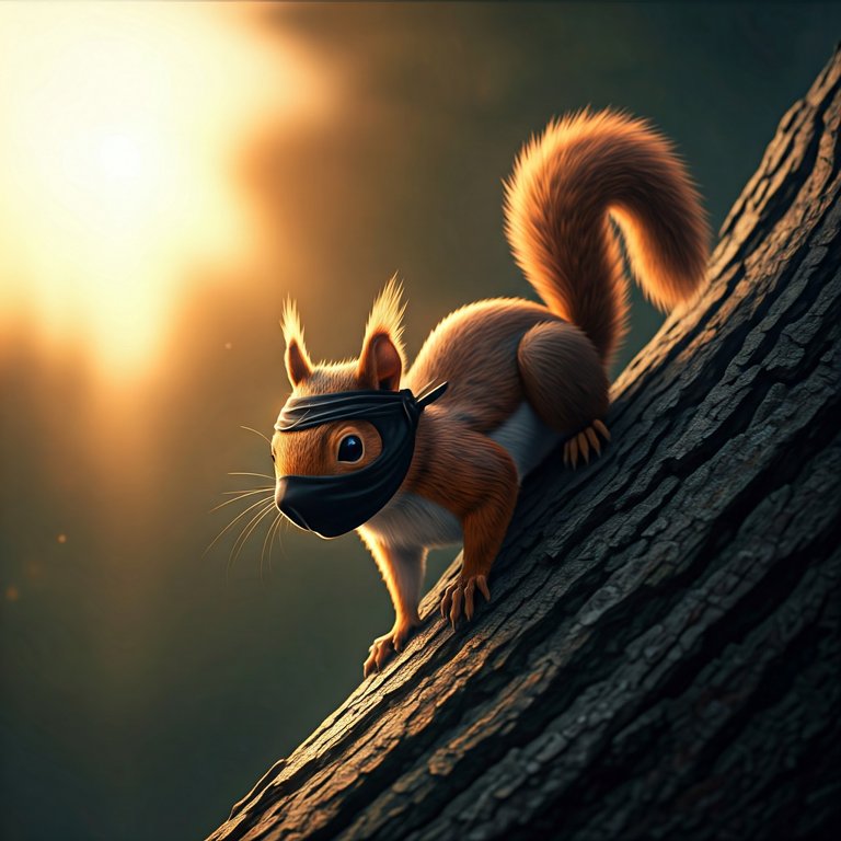 ninja squirrel