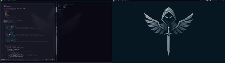Brain Drain Friday: My Work-in-Progress Qtile Rice