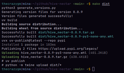 Hive-Nectar v0.0.9: A More Robust Node Handler