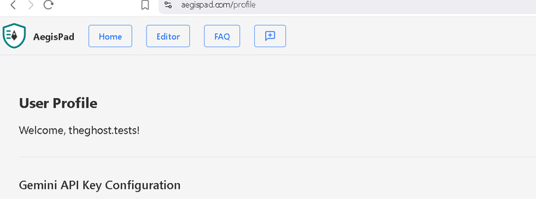 3 - success login - profile - aegisPad.png