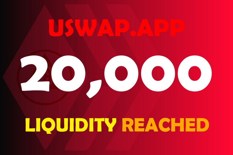 Uswap.App Reached 20K Liquidity & An Investment Opportunity - Quick Update