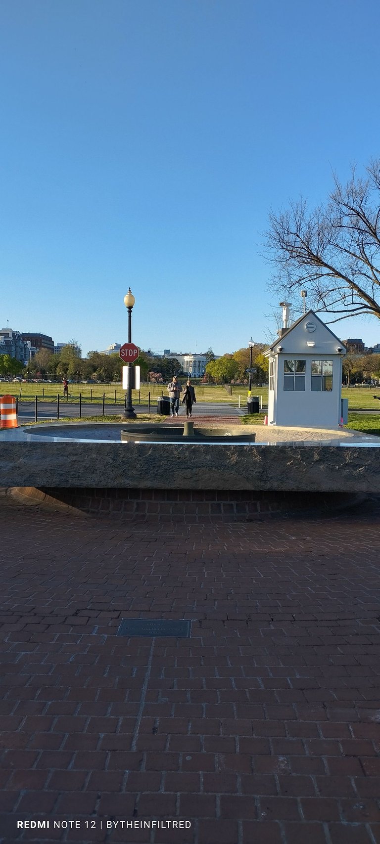 The White House's main enter