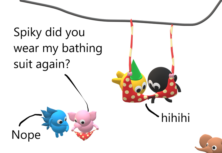 pinky and spiky bathingsuit.png