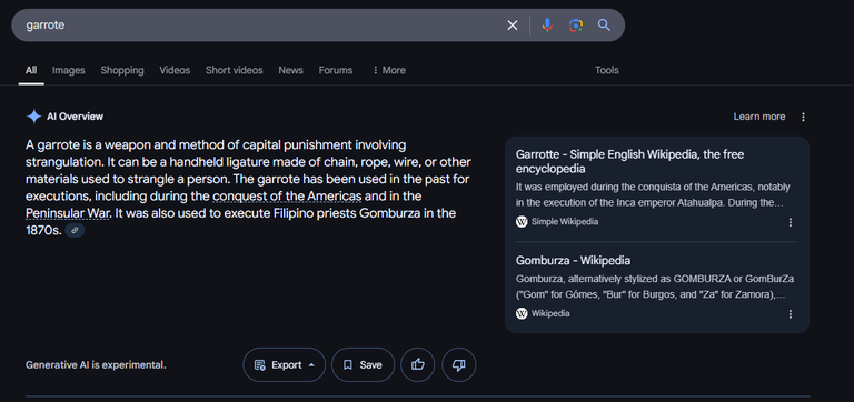 Garrote definition