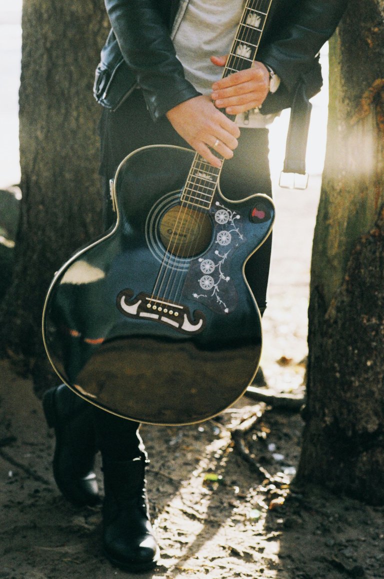 He liked Rock...he used to have a guitar in his hands