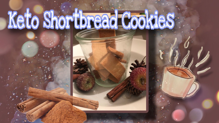 Full of flavour and all without sugar - the shortbread biscuits/ Voller Geschmack und ganz ohne Zucker - die Shortbread-Kekse