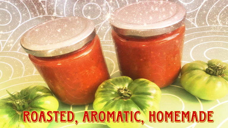Tomato sauce from the sun/ Tomatensoße aus der Sonne 