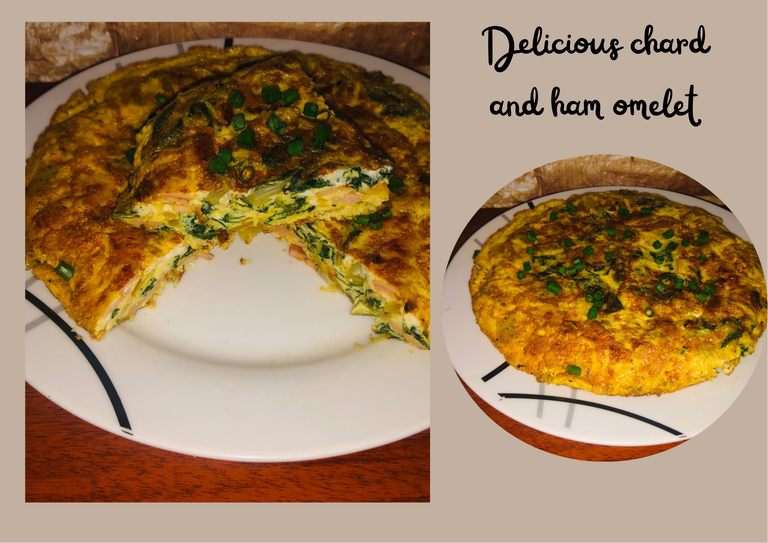 Delicious chard and ham omelet.png