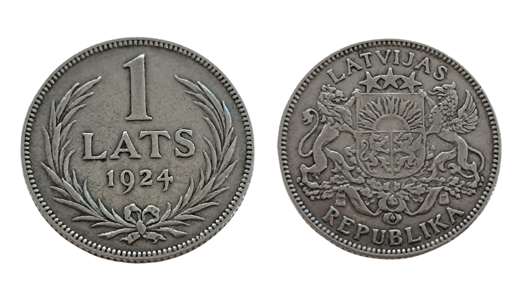 1924 - Latvia - 1 Lats.png