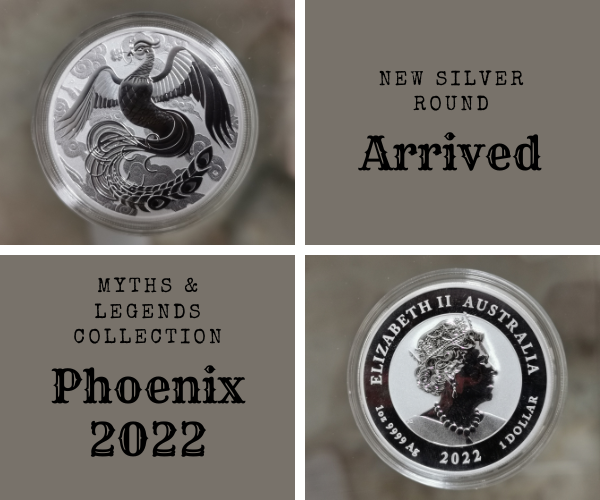 new silver coin arrived - myths & legends 2022 Phoenix.png