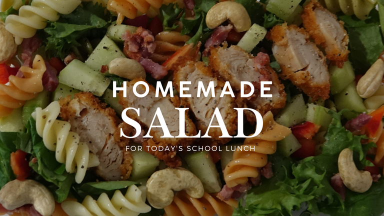 Homemade salad for today's school lunch.png