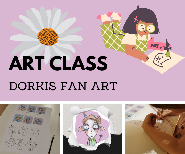 art class dorkis fan art.png