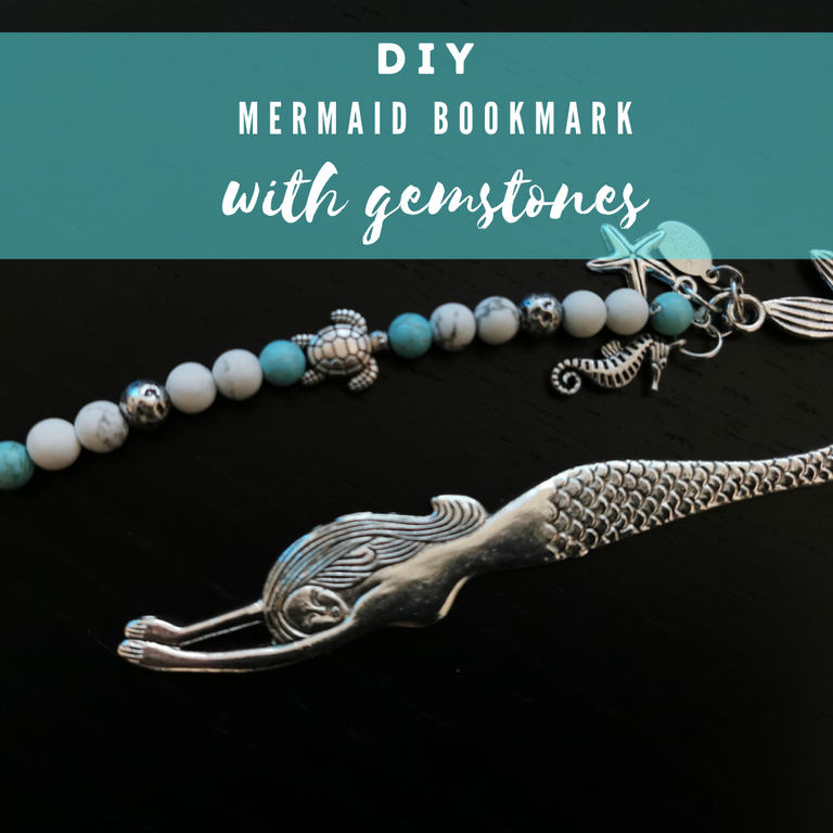 DiY mermaid bookmark with gemstones.png