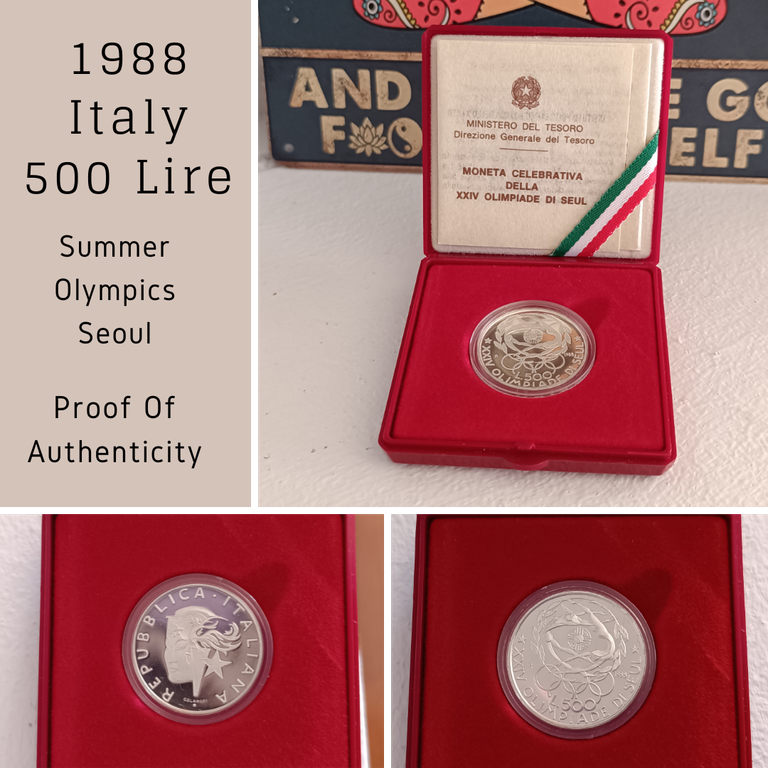 1988 Italy 500 Lire Summer Olympics seoul.png