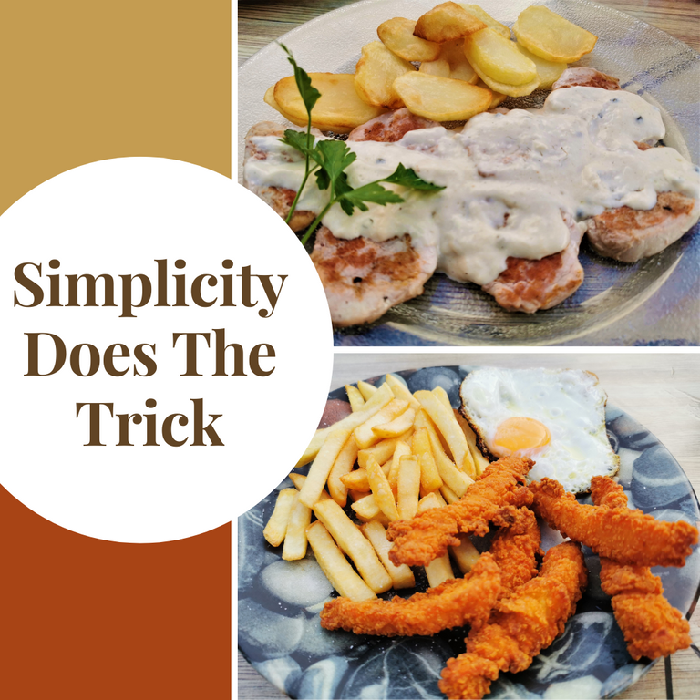 Simplicity Does The Trick - A Nice Dinner