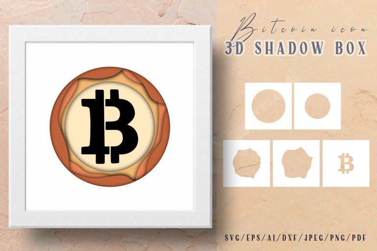 bitcoin 3d shadow box papercut svg file 1.jpg