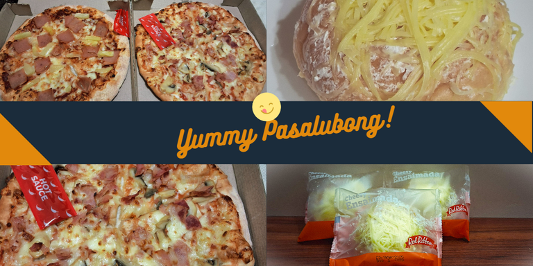 Pizza and ensaymada as 'pasalubong' - take-home treats meant to be shared with loved ones