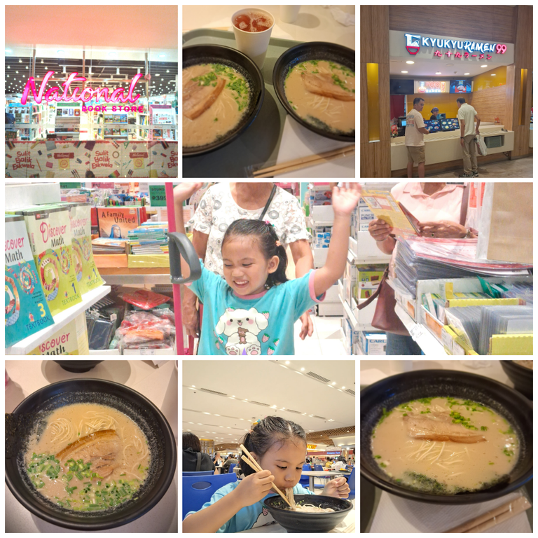 Back-to-school mini shopping + Kyukyu ramen + a leisurely stroll at Shangri-La Mall = an afternoon filled with fun and delicious food.