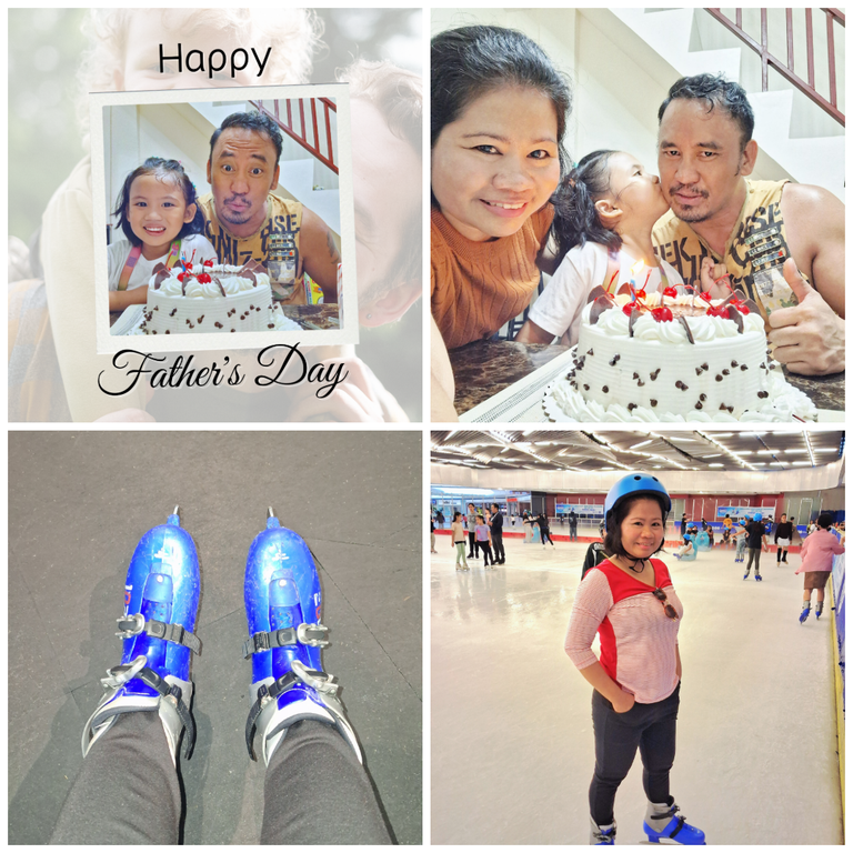 A simple Father’s Day Celebration + Ice Skating = a weekend full of fun and good food!