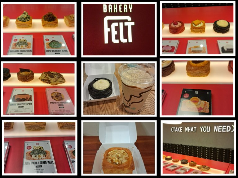 Bakery Felt  (a newly opened bread shop in Megamall with interesting selections) - check it out!