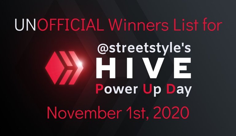 Unofficial Winners List for HivePUD November 1 2020.jpg