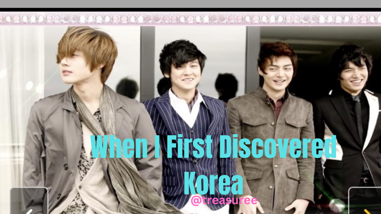 When I First Discovered Korea.