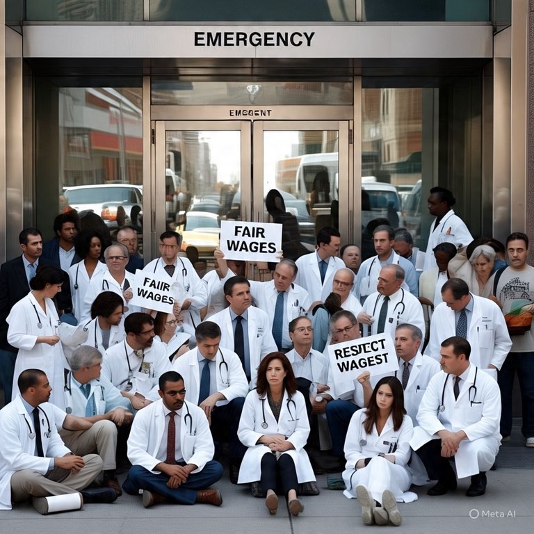 Who Hears The Cry When Healers Are On Strike?