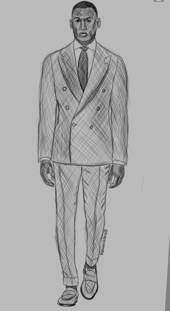 Full body Drawing.
