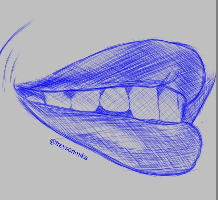 Art Day [76] : "MOUTH STUDY"