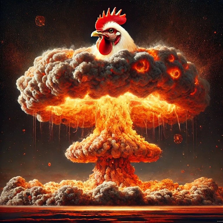 🐔 💣 The Chicken Powered Nuclear Bomb 💣🐔