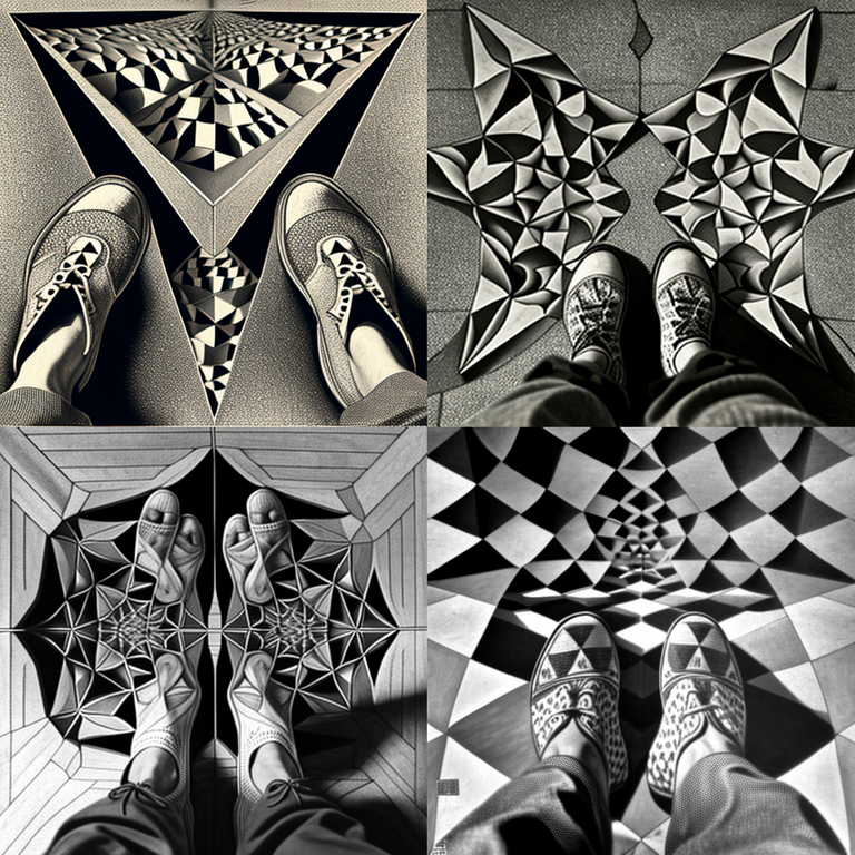 Tuck_Fheman_two_mirrored_feet_with_pencils_between_toes_in_the__886b2191-5c18-4543-907f-9524d0921aac.png