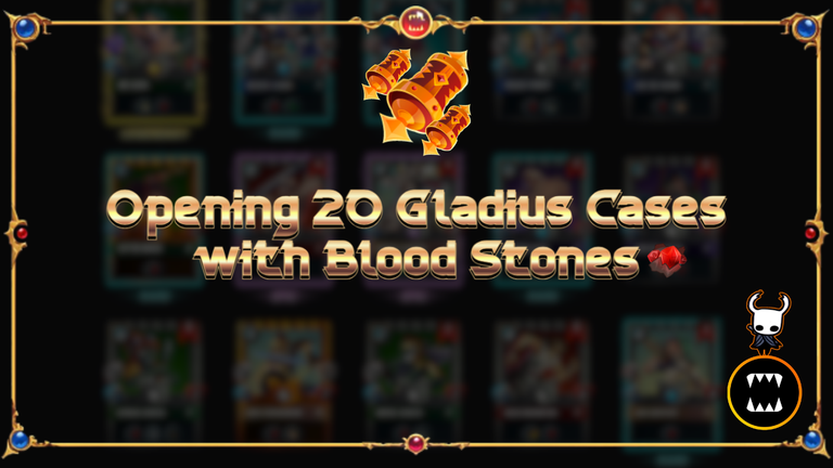 Opening 20 Gladius Cases with Blood Stones