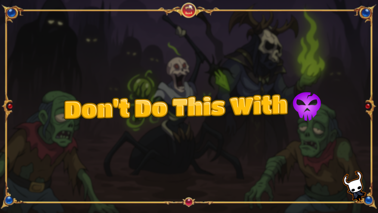 Don't Do This With Death Element
