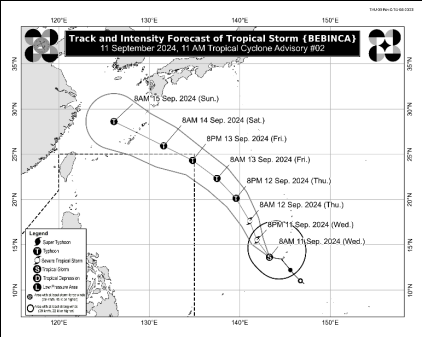 TROPICAL CYCLONE ADVISORY NR. 2