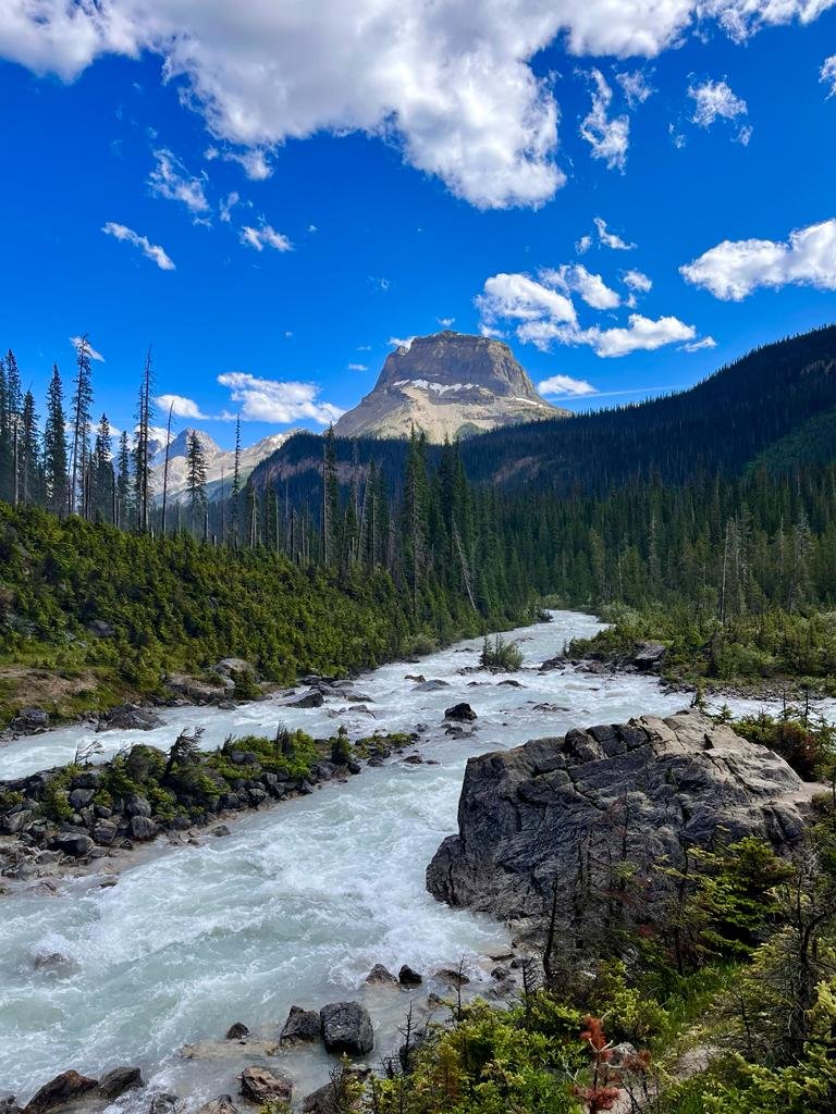 Takakkaw River flow