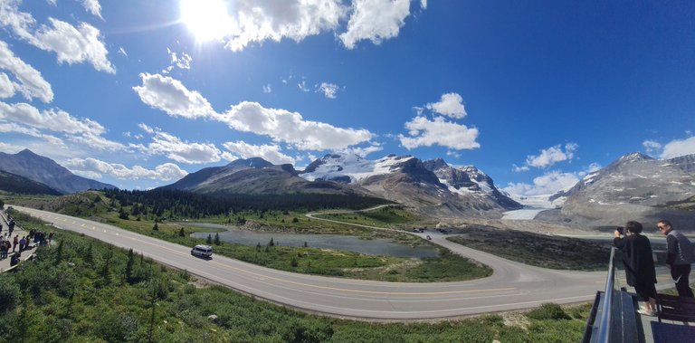 Glacier - view from the deck