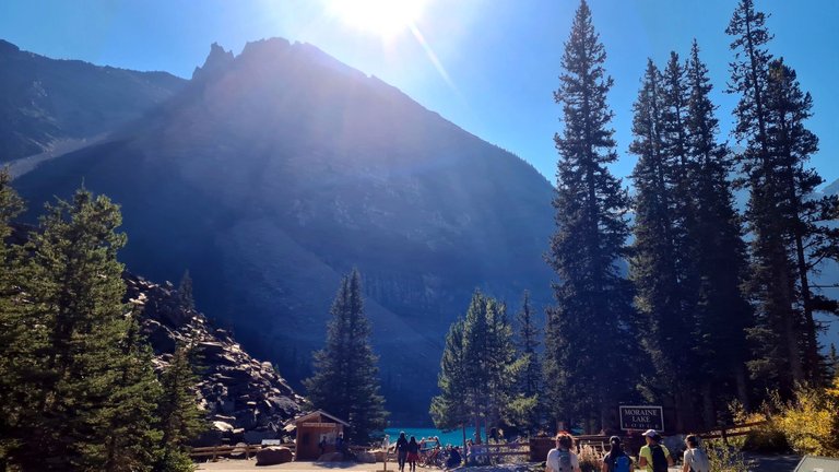 Moraine Lake Entrance