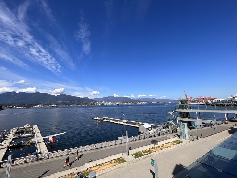 Canada Place - view to Vancouver Island