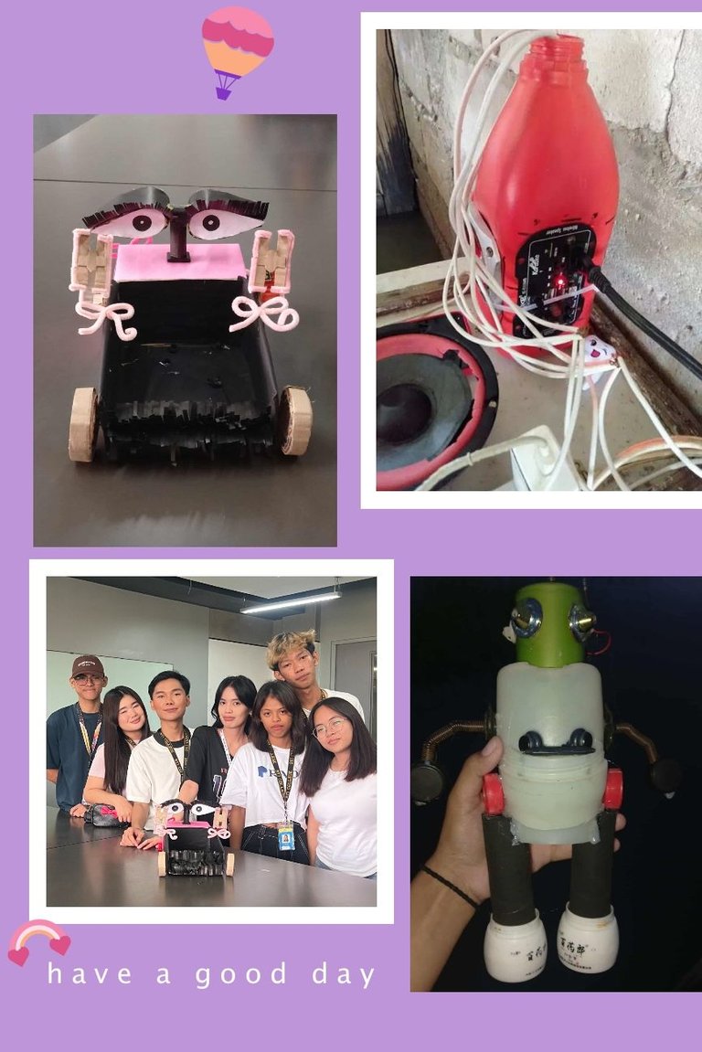 DIY Robot Visits The Water World 