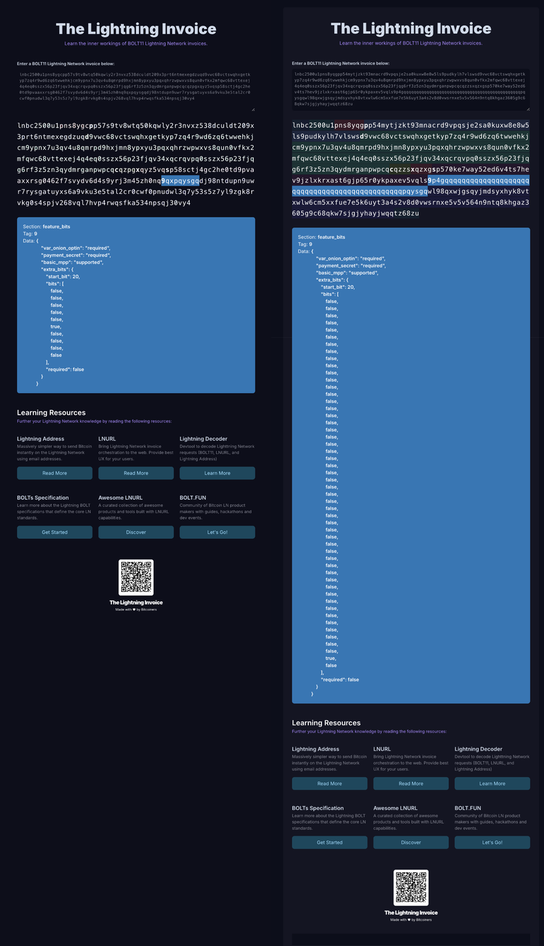 Invoice comparison