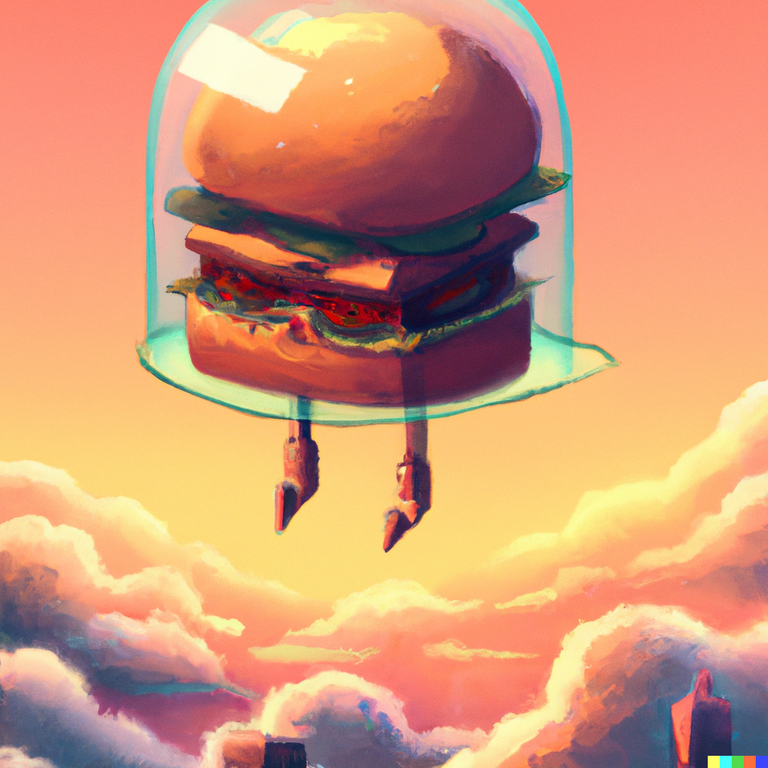 DALLE_2022-09-05_19.48.42_-_a_giant_robot_made_of_burger_floating_above_a_glass_city_by_dali.png