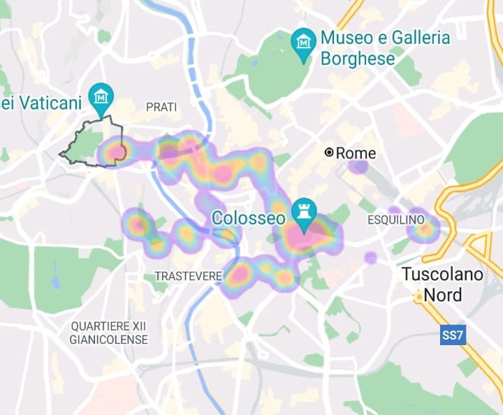 photos heatmap