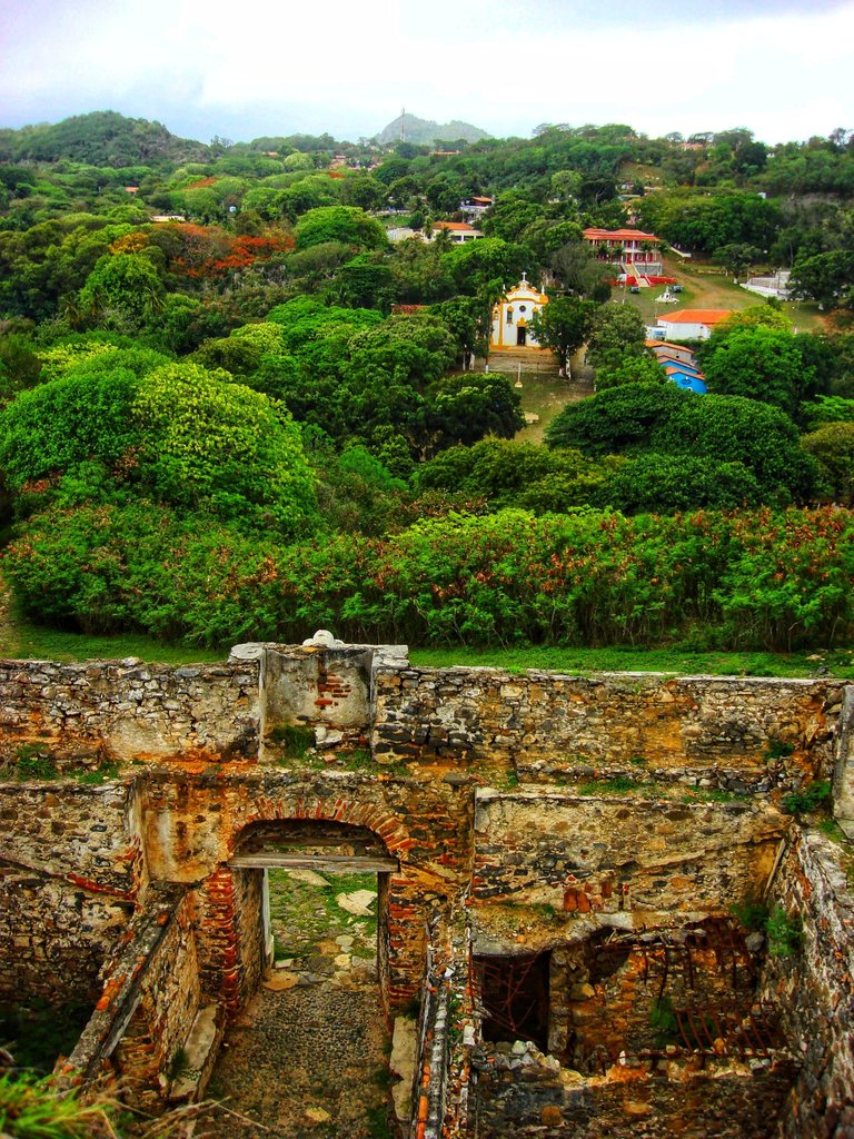 Village view from Fort