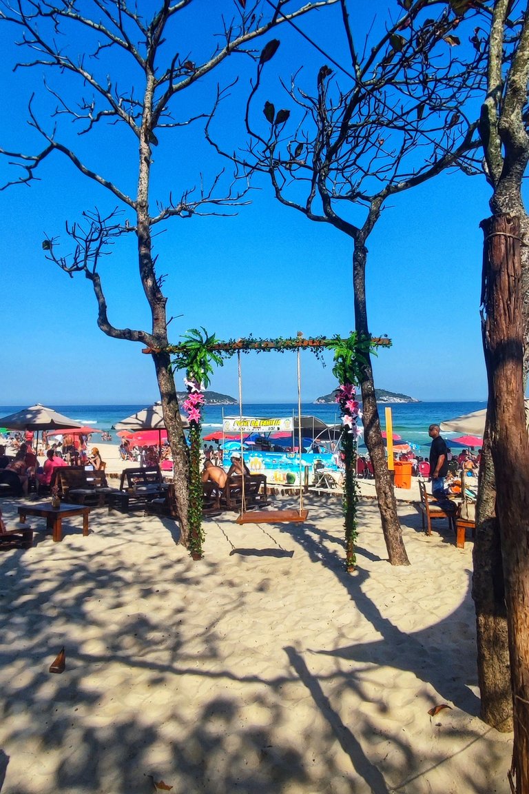 Praia do Pepê - A meeting point for locals, with a unique vibe.